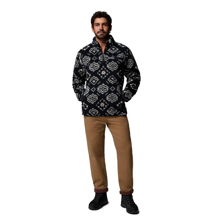 Columbia Columbia Rugged Ridge Fleeceshirt Herren - black checked out-black - 3 | SportScheck