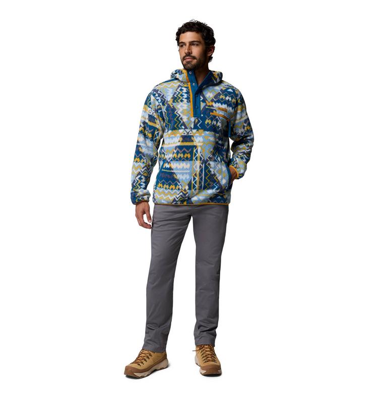 Columbia Columbia Helvetia II Hoodie Herren - phoenix blue geomix - 3 | SportScheck