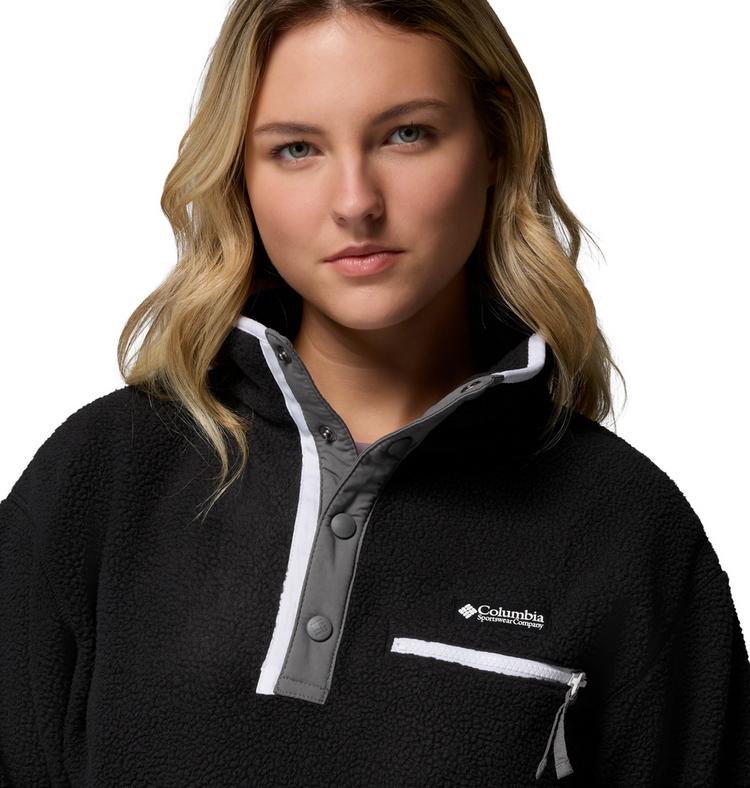 Columbia Columbia Helvetia II Fleeceshirt Damen - black-black - 4 | SportScheck