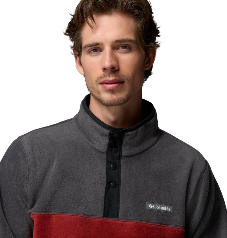 Columbia Columbia Steens Mountain II Fleeceshirt Herren - red oxide-shark - 4 | SportScheck