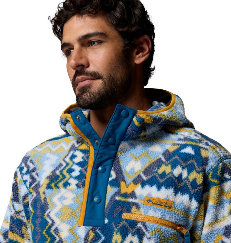 Columbia Columbia Helvetia II Hoodie Herren - phoenix blue geomix - 4 | SportScheck