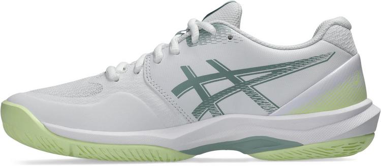 ASICS ASICS COURT HUNTER FF Hallenschuhe Damen - white-ocean haze - 0 | SportScheck