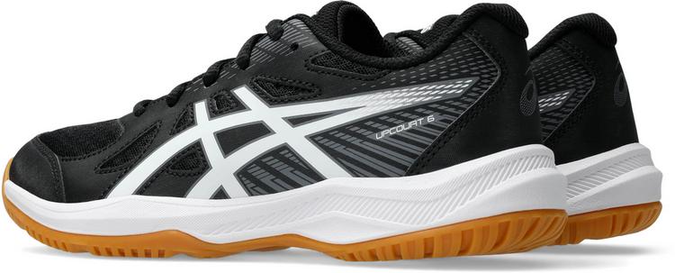 ASICS ASICS UPCOURT 6 GS Hallenschuhe Kinder - black-white - 3 | SportScheck