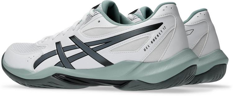 ASICS ASICS GEL-ROCKET 12 Hallenschuhe Herren - white-steel grey - 3 | SportScheck
