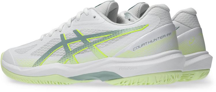 ASICS ASICS COURT HUNTER FF Hallenschuhe Damen - white-ocean haze - 3 | SportScheck