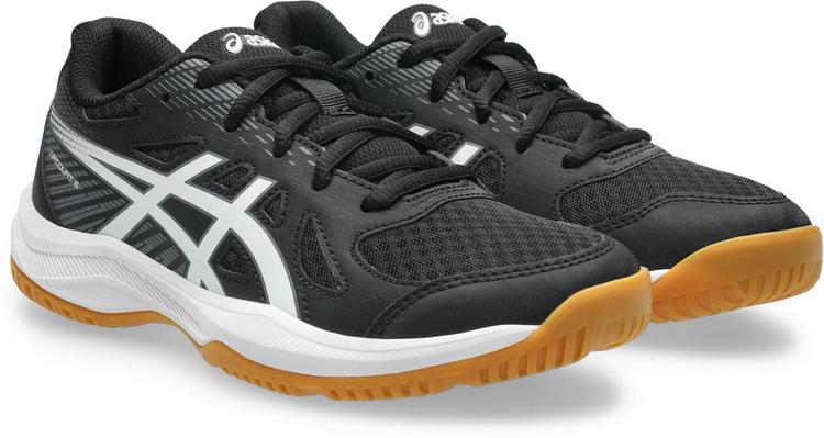 ASICS ASICS UPCOURT 6 GS Hallenschuhe Kinder - black-white - 4 | SportScheck