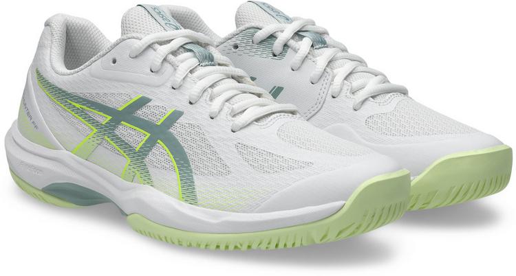 ASICS ASICS COURT HUNTER FF Hallenschuhe Damen - white-ocean haze - 4 | SportScheck