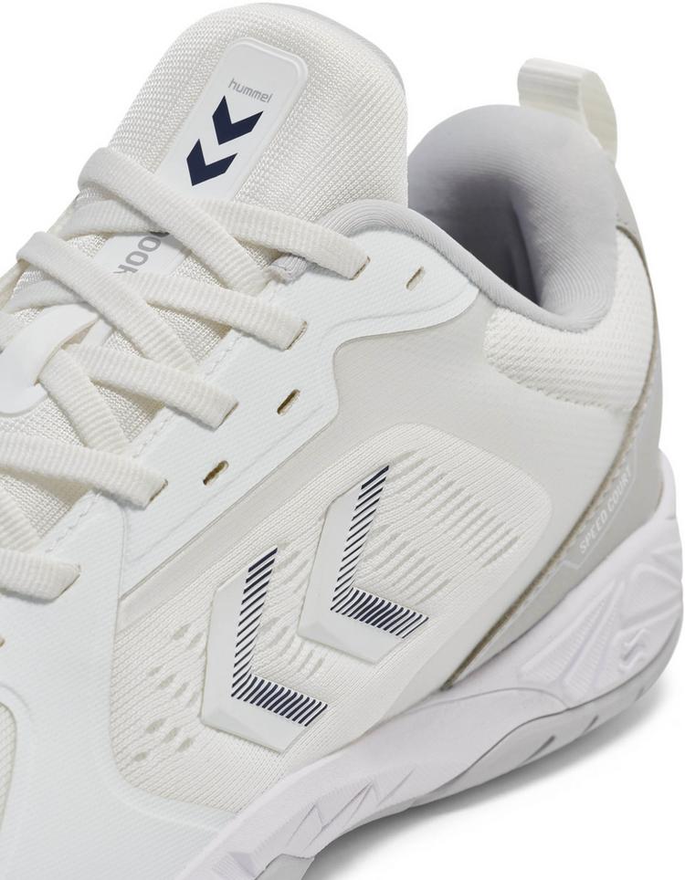 hummel hummel SPEED COURT Hallenschuhe Herren - white-grey - 4 | SportScheck