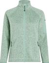 McKinley Skeena Strickfleece Damen - melange-green sm