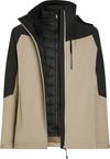 McKinley Avoca 3:1 III Doppeljacke Herren - brown smoke-black ni