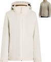 McKinley Aneli 3:1 Doppeljacke Damen - grey light