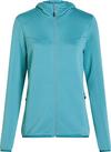 McKinley Aami II Fleecejacke Damen - blue petrol