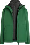 McKinley Justin 3:1 III Doppeljacke Jungen - green dark-anthracit