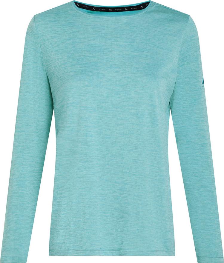 McKinley McKinley Hunu II Funktionsshirt Damen - melange-blue pet - 0 | SportScheck