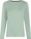 McKinley Hunu II Funktionsshirt Damen - melange-green smoke