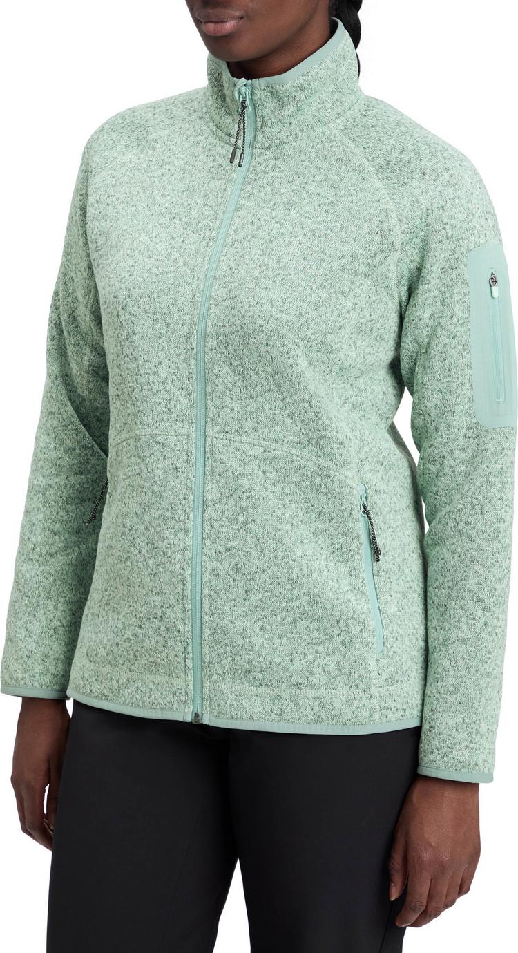 McKinley McKinley Skeena Strickfleece Damen - melange-green sm - 0 | SportScheck