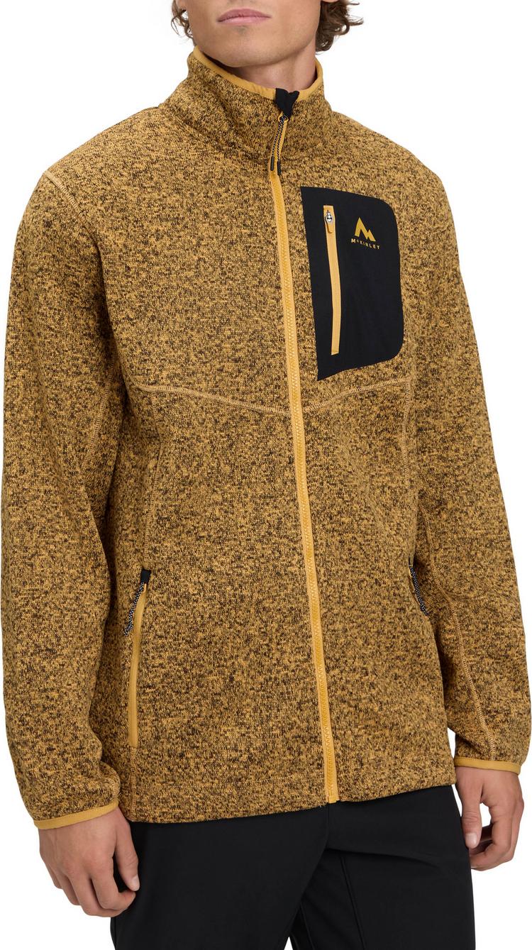 McKinley McKinley Skeena III Strickfleece Herren - melange-brown light - 0 | SportScheck