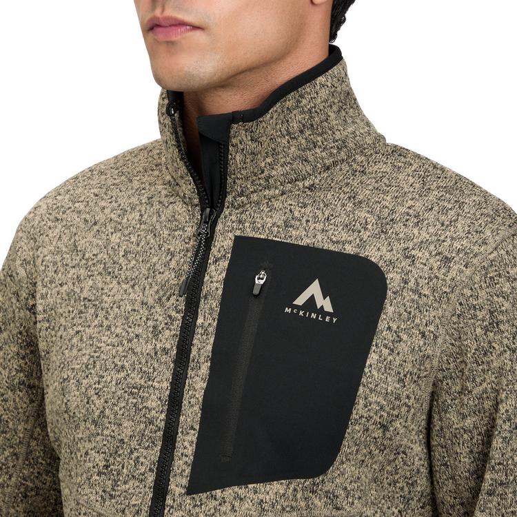 McKinley McKinley Skeena III Strickfleece Herren - melange-brown sm - 3 | SportScheck