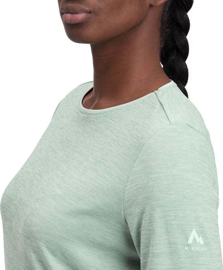 McKinley McKinley Hunu II Funktionsshirt Damen - melange-green smoke - 3 | SportScheck