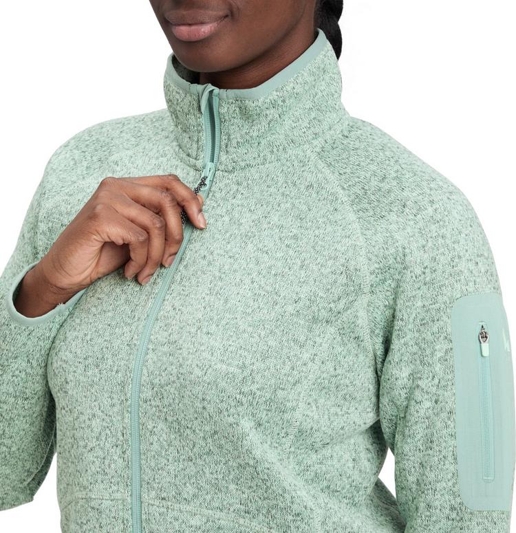 McKinley McKinley Skeena Strickfleece Damen - melange-green sm - 4 | SportScheck