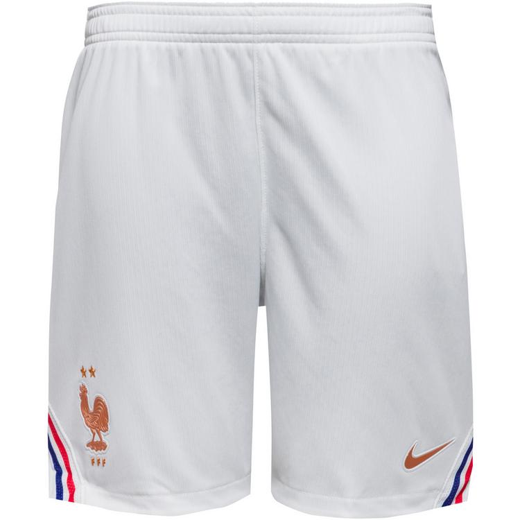Nike Nike FRANKREICH WM 2026 STADIUM HOME Fu&szlig;ballshorts Kinder - white-metallic copper - 0 | SportScheck