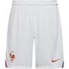 Nike FRANKREICH WM 2026 STADIUM HOME Fu&szlig;ballshorts Herren - white-metallic copper