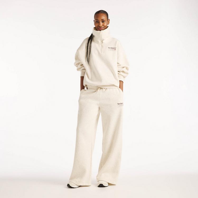 NEW BALANCE NEW BALANCE Sweatshirt Damen - beige - 2 | SportScheck
