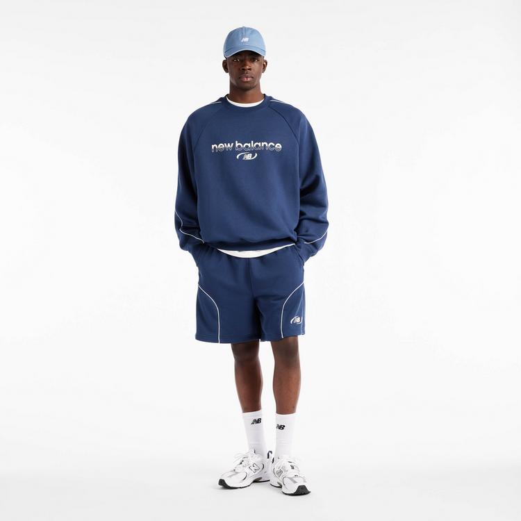 NEW BALANCE NEW BALANCE Trackside Sweatshirt Herren - nb navy - 2 | SportScheck