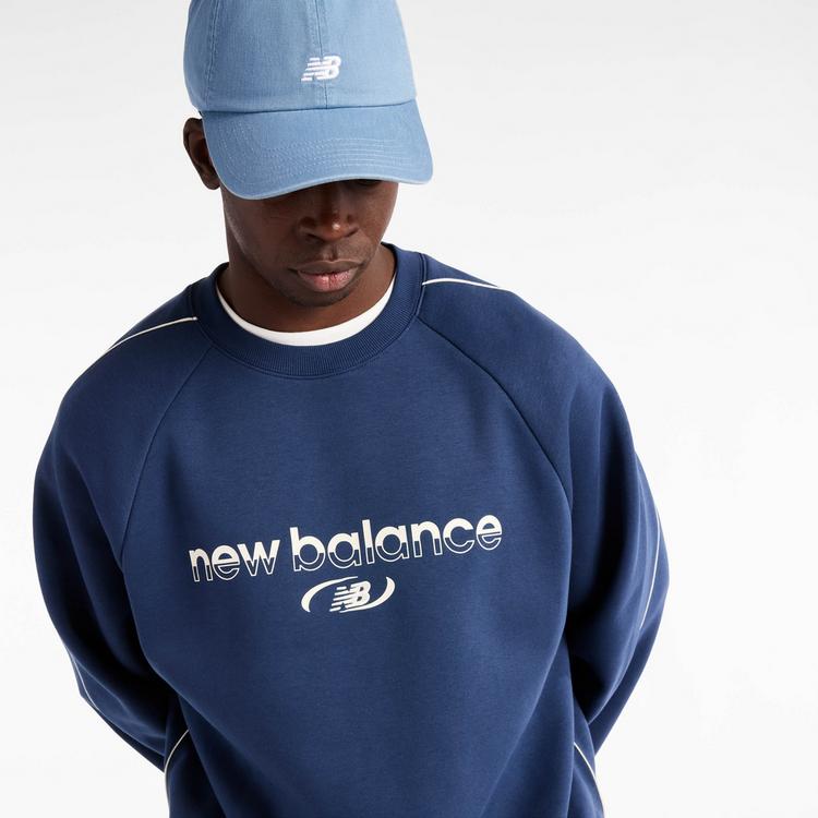 NEW BALANCE NEW BALANCE Trackside Sweatshirt Herren - nb navy - 3 | SportScheck