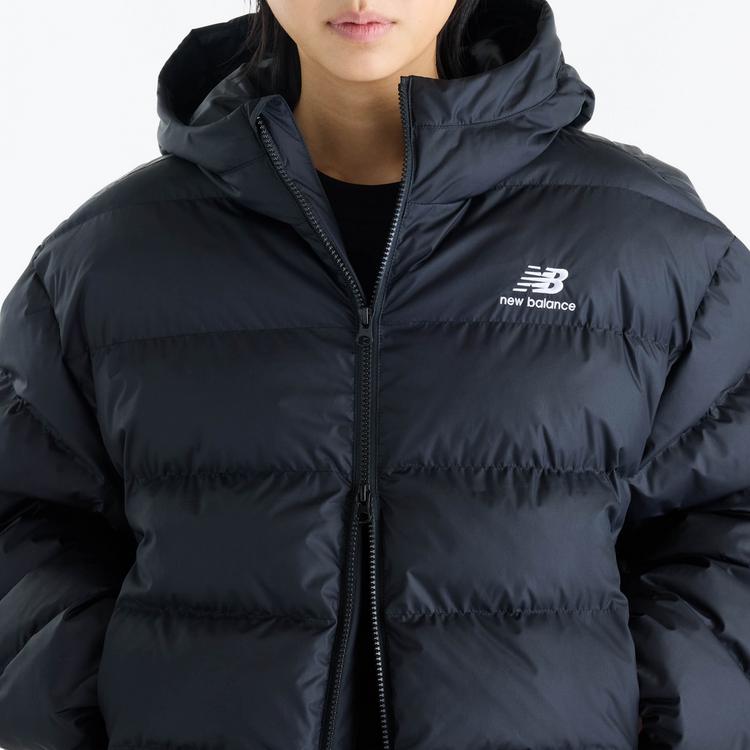 NEW BALANCE NEW BALANCE Boston Kapuzenjacke Damen - black - 4 | SportScheck