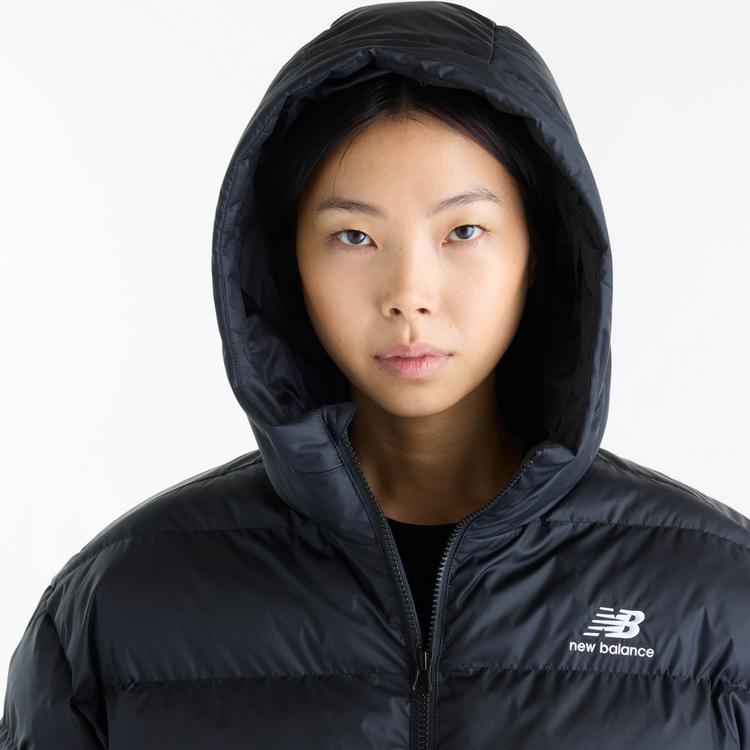 NEW BALANCE NEW BALANCE Boston Kapuzenjacke Damen - black - 5 | SportScheck