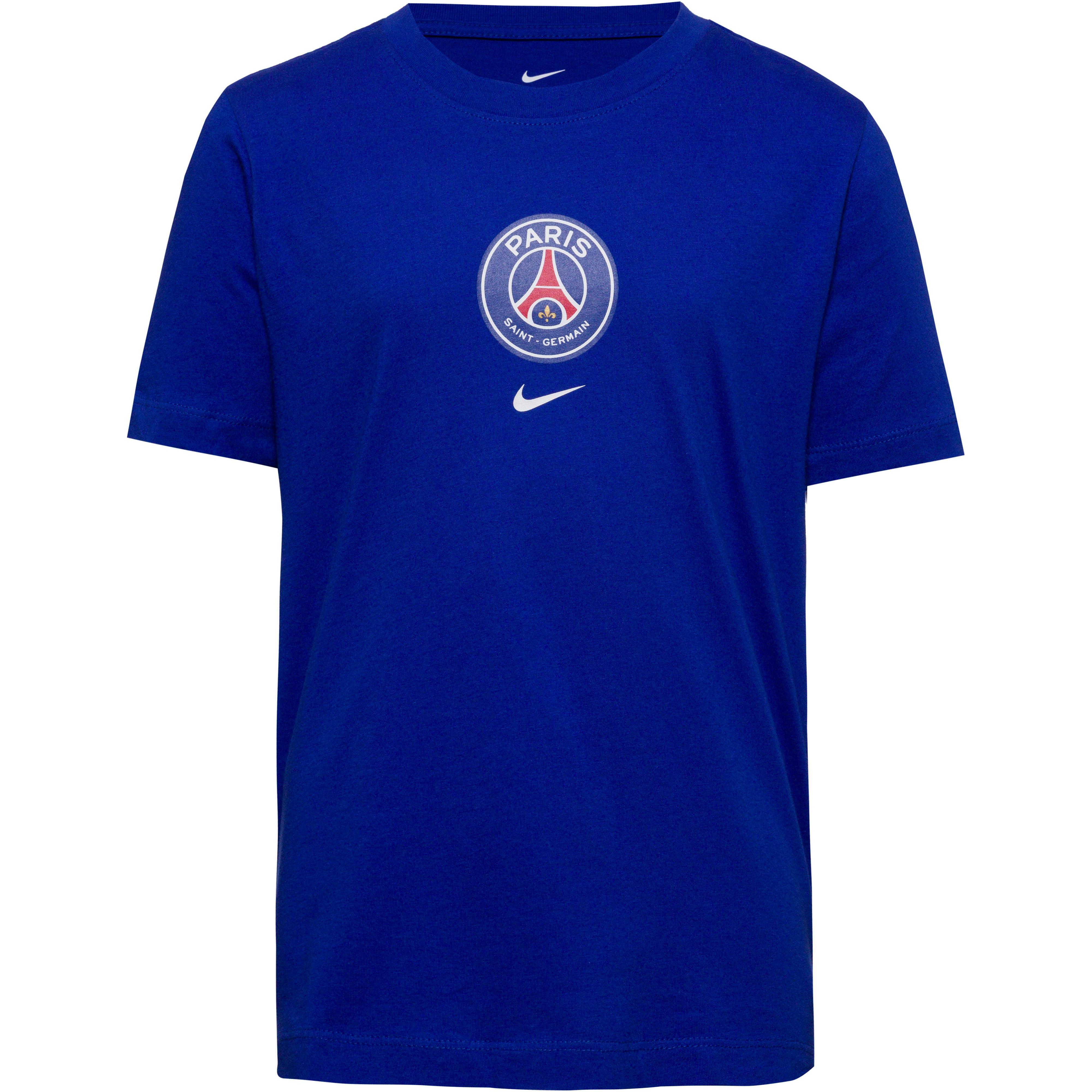 Nike T-Shirt PARIS SAINT GERMAIN Baumwolle Blau