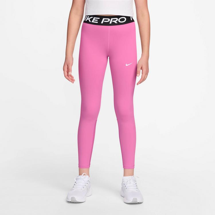 Nike Nike PRO DRI-FIT Tights M&auml;dchen - playful pink-white - 0 | SportScheck
