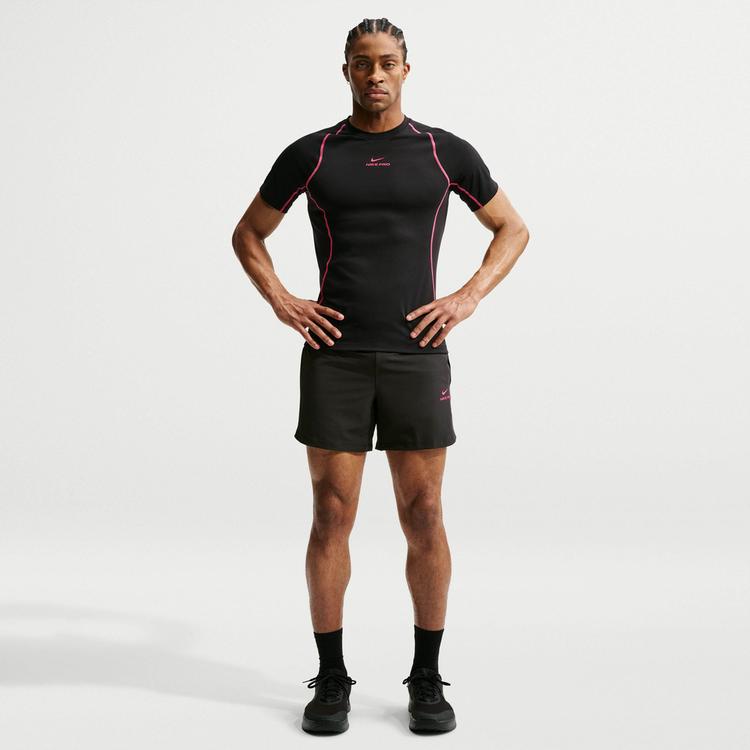 Nike Nike PRO DRI-FIT NPT Funktionsshorts Herren - black-hyper pink - 0 | SportScheck