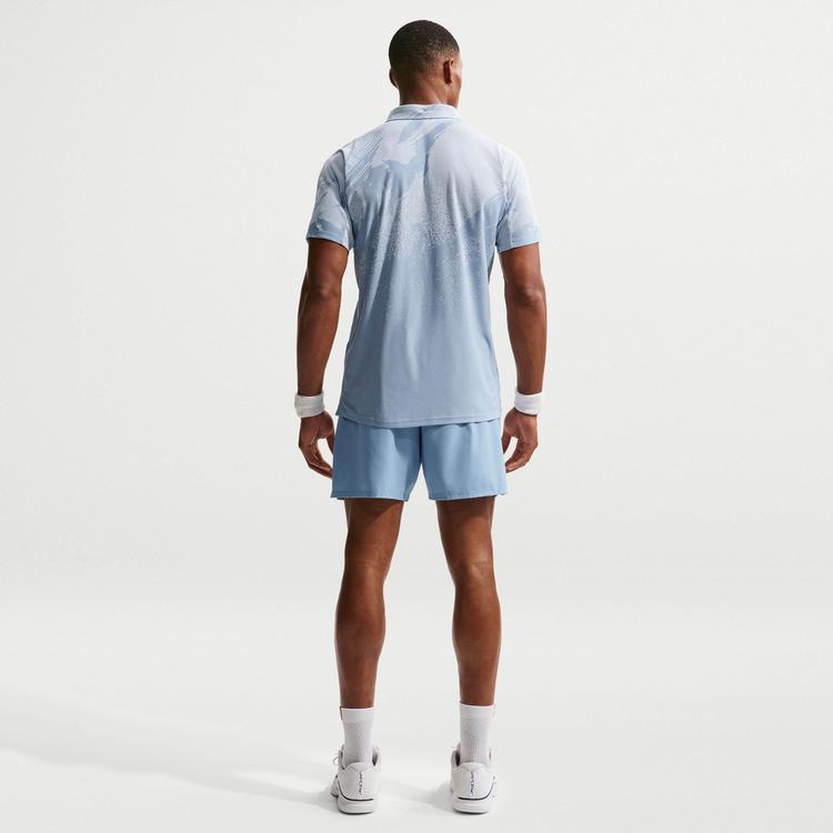 Nike Nike Tennisshorts Herren - work blue-hydrogen blue-black - 1 | SportScheck