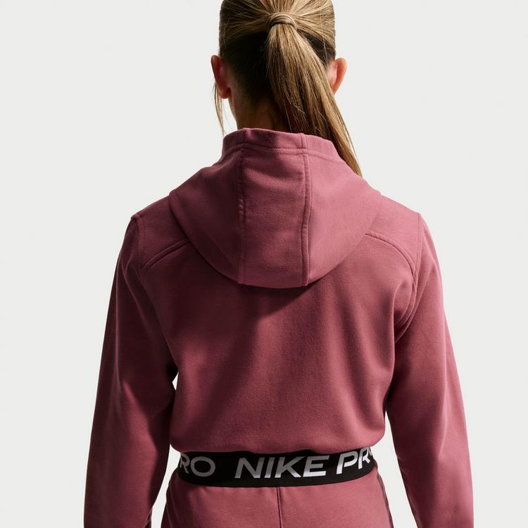 Nike Nike PRO DRI-FIT Trainingsjacke M&auml;dchen - pink smoke-pink smoke-black-white - 3 | SportScheck