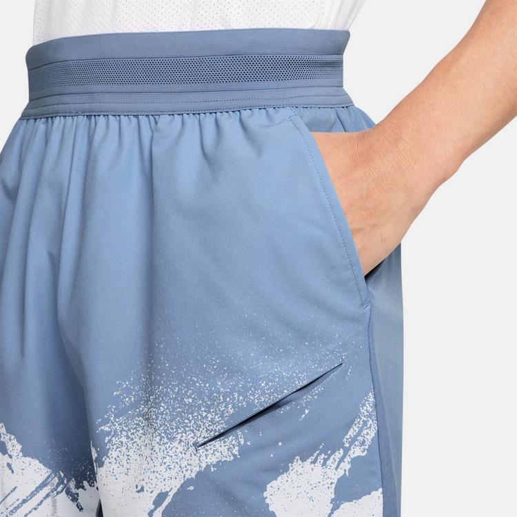 Nike Nike Tennisshorts Herren - work blue-hydrogen blue-black - 3 | SportScheck