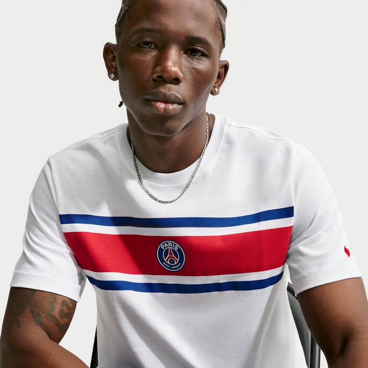 Nike Nike PARIS SAINT-GERMAIN T-Shirt Herren - white - 4 | SportScheck