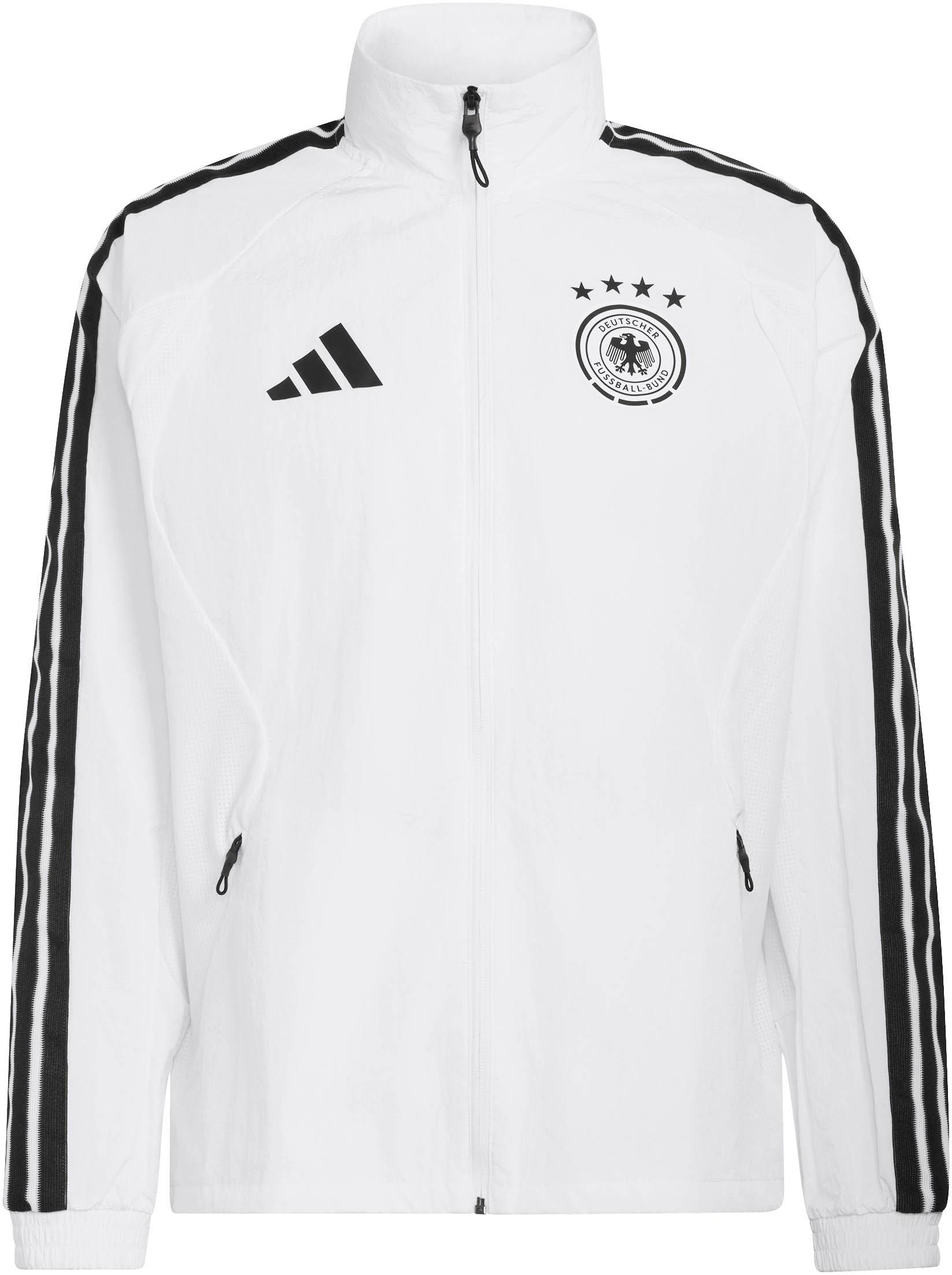 Adidas Trainingsjacke DFB-Wappen Polyamid Weiß