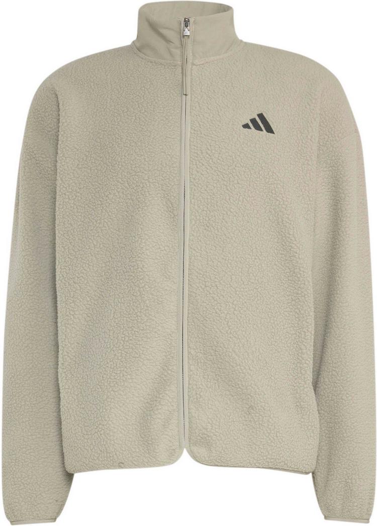 adidas adidas City Tech Fleecejacke Herren - silver pebble - 0 | SportScheck
