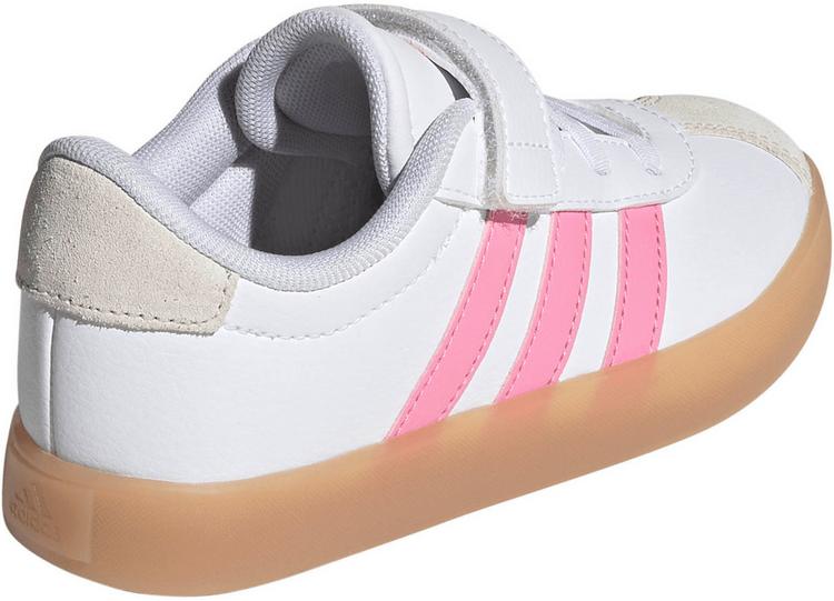 adidas adidas VL Court 3.0 Sneaker M&auml;dchen - ftwr white-bliss pink - 3 | SportScheck