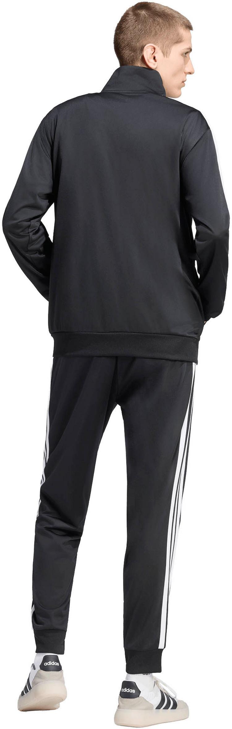 adidas adidas 3S Trainingsanzug Herren - black-white - 1 | SportScheck