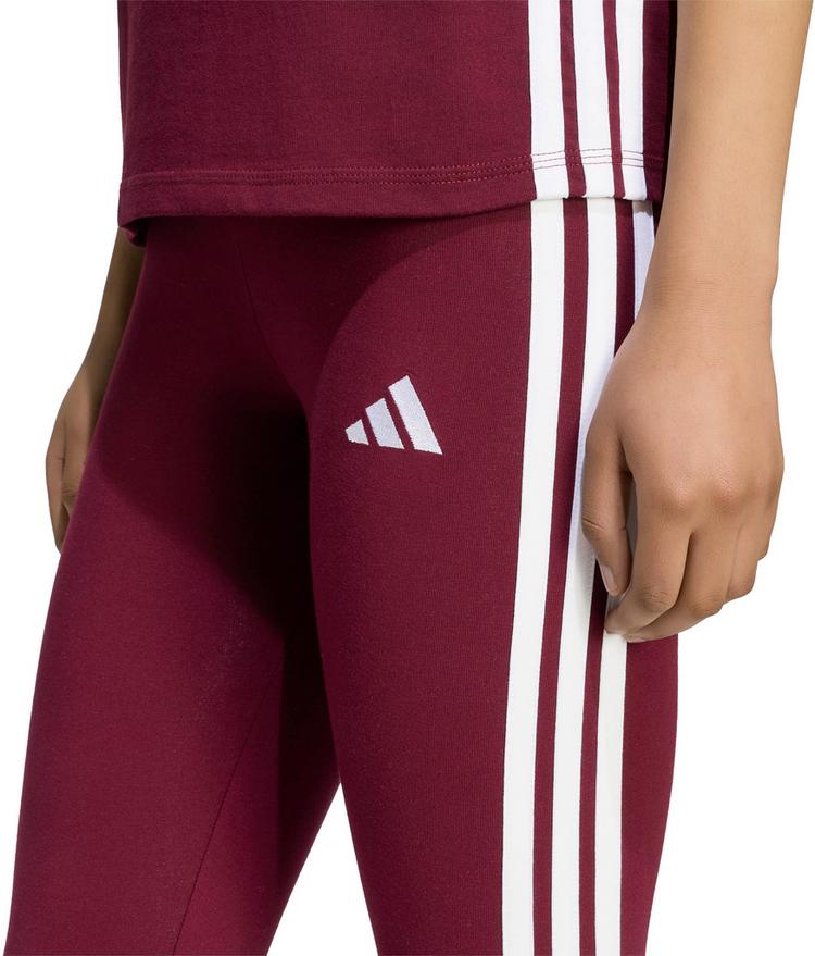 adidas adidas 3S Tights Damen - maroon-white - 3 | SportScheck