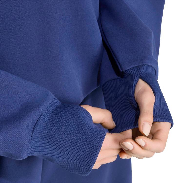 adidas adidas Soft Lux Sweatshirt Damen - darkblue - 4 | SportScheck