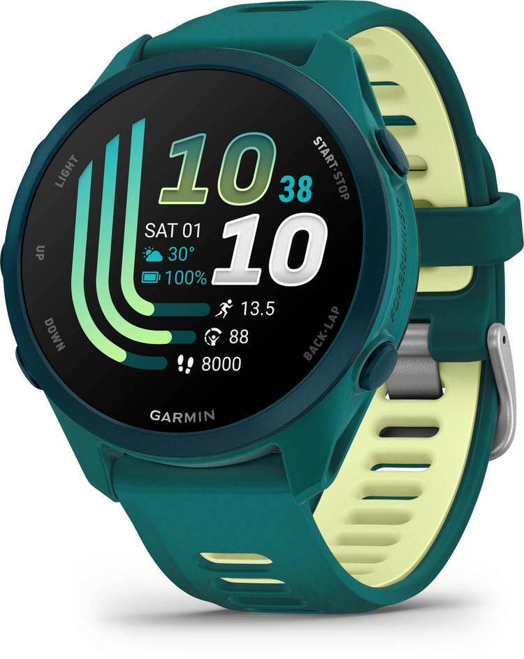Garmin Garmin Forerunner 170 Music Sportuhr - teal green-dark lakeside - 0 | SportScheck