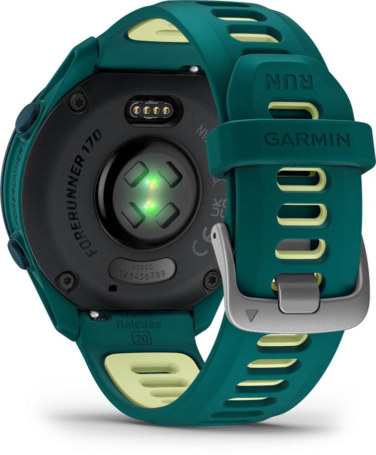 Garmin Garmin Forerunner 170 Music Sportuhr - teal green-dark lakeside - 0 | SportScheck