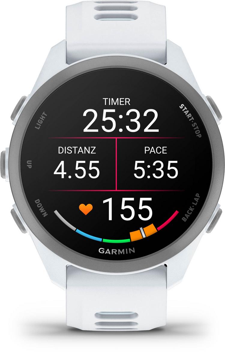 Garmin Garmin Forerunner 170 Music Sportuhr - steinweiss-pudergrau - 3 | SportScheck