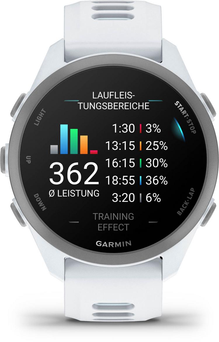 Garmin Garmin Forerunner 170 Sportuhr - steinweiss-pudergrau - 3 | SportScheck