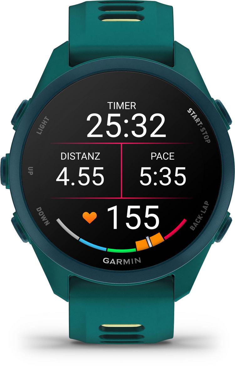 Garmin Garmin Forerunner 170 Music Sportuhr - teal green-dark lakeside - 4 | SportScheck
