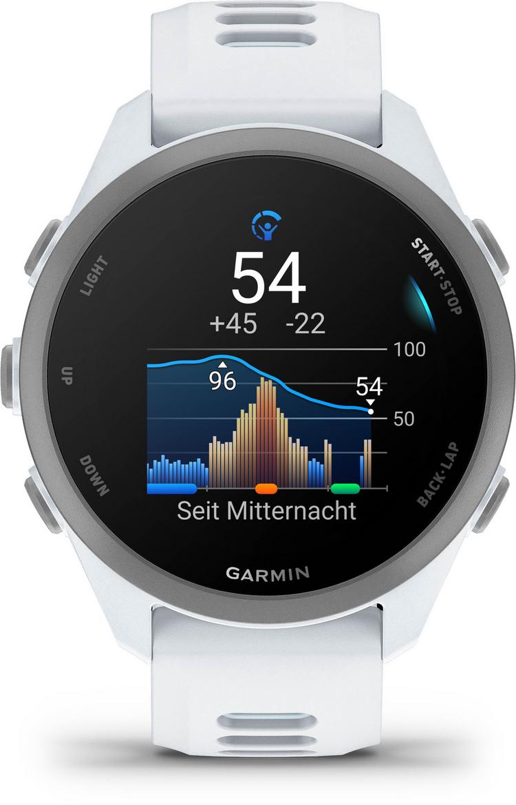 Garmin Garmin Forerunner 170 Music Sportuhr - steinweiss-pudergrau - 4 | SportScheck